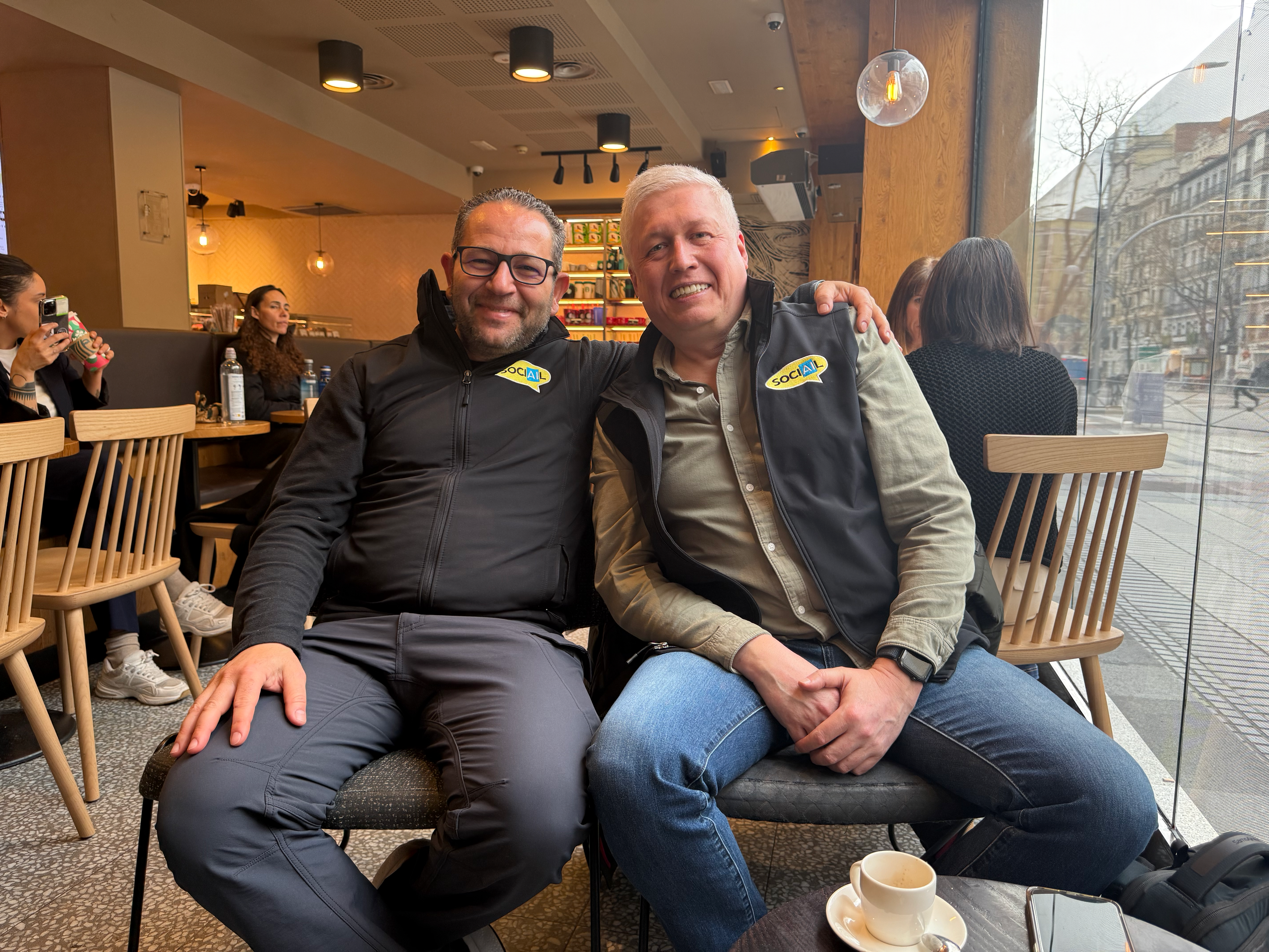 Mustafa Sualp and Niaz Tavabilov, co-founders of Sociail